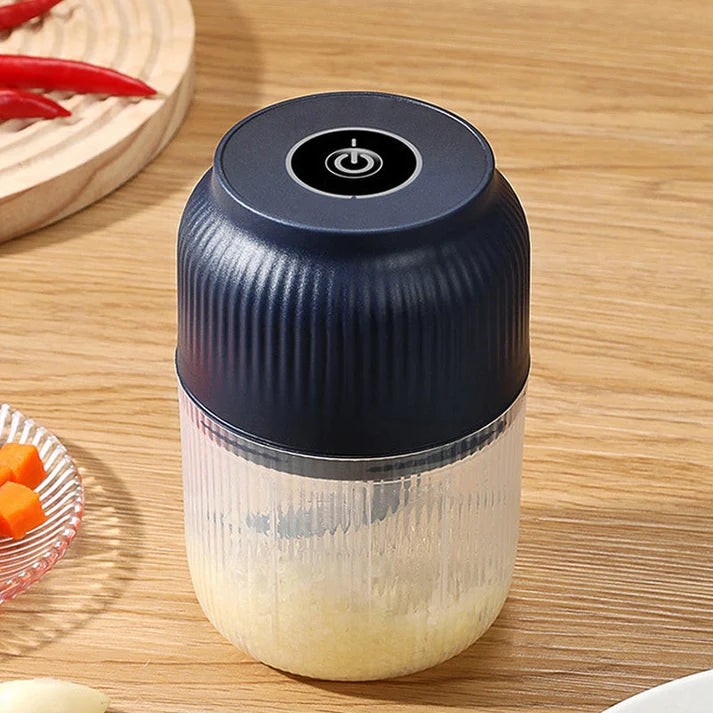 300ML Cordless Electric Garlic Chopper & Grinder – Multifunctional & Portable