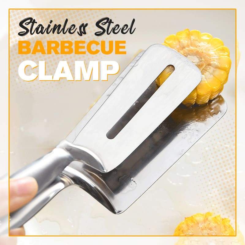 3-in-1 cooking clamp – grab, flip, scrape, and drain oil easily!
